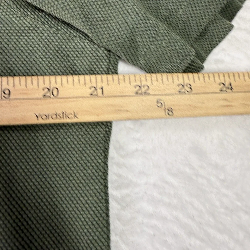 KUHL Engineered Performance Polo Shirt Mens Medium Wicking Forest Green Stretch - Picture 6 of 8